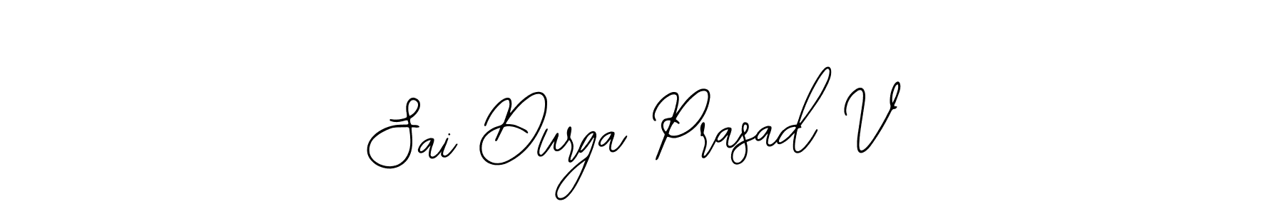 Also we have Sai Durga Prasad V name is the best signature style. Create professional handwritten signature collection using Bearetta-2O07w autograph style. Sai Durga Prasad V signature style 12 images and pictures png