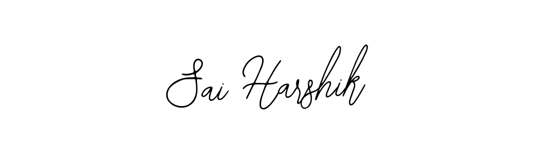 How to Draw Sai Harshik signature style? Bearetta-2O07w is a latest design signature styles for name Sai Harshik. Sai Harshik signature style 12 images and pictures png