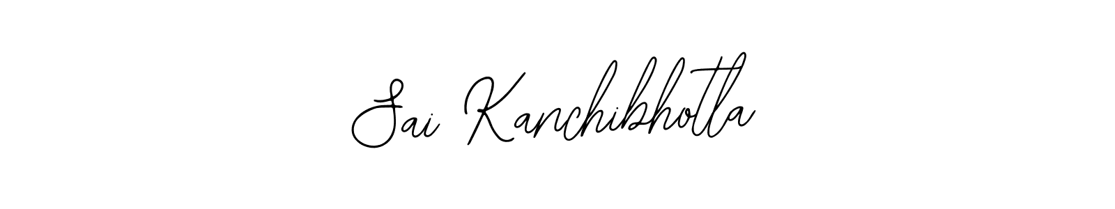 It looks lik you need a new signature style for name Sai Kanchibhotla. Design unique handwritten (Bearetta-2O07w) signature with our free signature maker in just a few clicks. Sai Kanchibhotla signature style 12 images and pictures png