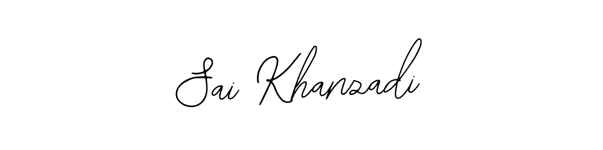 Also we have Sai Khanzadi name is the best signature style. Create professional handwritten signature collection using Bearetta-2O07w autograph style. Sai Khanzadi signature style 12 images and pictures png