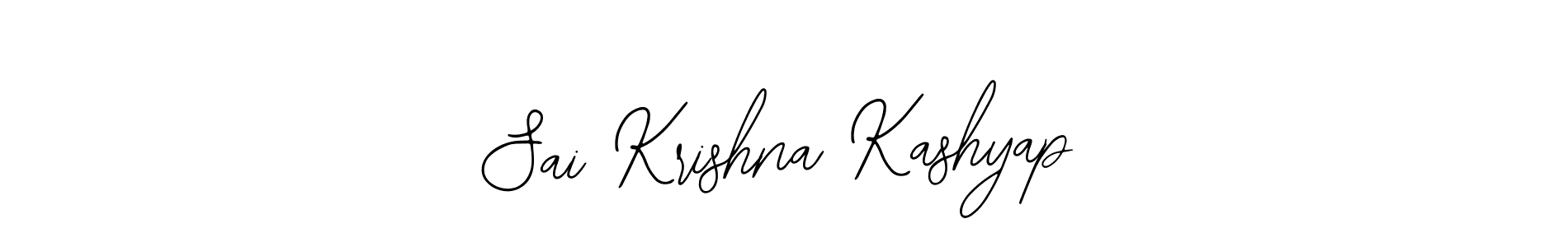 Sai Krishna Kashyap stylish signature style. Best Handwritten Sign (Bearetta-2O07w) for my name. Handwritten Signature Collection Ideas for my name Sai Krishna Kashyap. Sai Krishna Kashyap signature style 12 images and pictures png