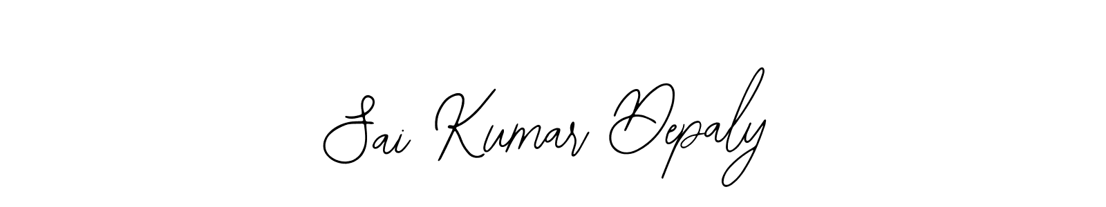 You should practise on your own different ways (Bearetta-2O07w) to write your name (Sai Kumar Depaly) in signature. don't let someone else do it for you. Sai Kumar Depaly signature style 12 images and pictures png