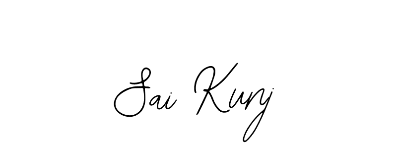 The best way (Bearetta-2O07w) to make a short signature is to pick only two or three words in your name. The name Sai Kunj include a total of six letters. For converting this name. Sai Kunj signature style 12 images and pictures png