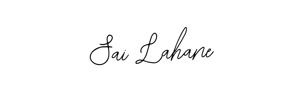 Design your own signature with our free online signature maker. With this signature software, you can create a handwritten (Bearetta-2O07w) signature for name Sai Lahane. Sai Lahane signature style 12 images and pictures png