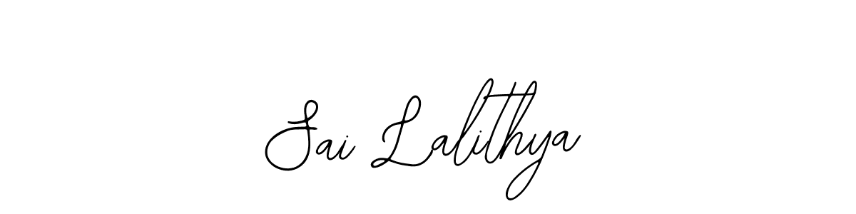 Create a beautiful signature design for name Sai Lalithya. With this signature (Bearetta-2O07w) fonts, you can make a handwritten signature for free. Sai Lalithya signature style 12 images and pictures png