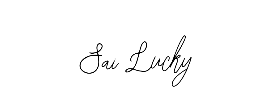 Here are the top 10 professional signature styles for the name Sai Lucky. These are the best autograph styles you can use for your name. Sai Lucky signature style 12 images and pictures png