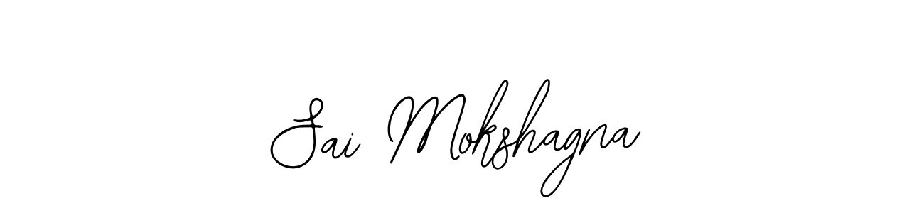 Sai Mokshagna stylish signature style. Best Handwritten Sign (Bearetta-2O07w) for my name. Handwritten Signature Collection Ideas for my name Sai Mokshagna. Sai Mokshagna signature style 12 images and pictures png