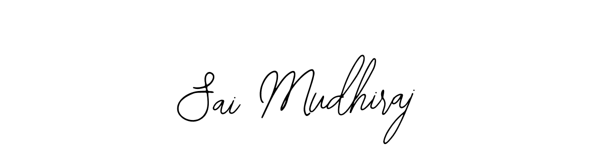 Make a beautiful signature design for name Sai Mudhiraj. With this signature (Bearetta-2O07w) style, you can create a handwritten signature for free. Sai Mudhiraj signature style 12 images and pictures png