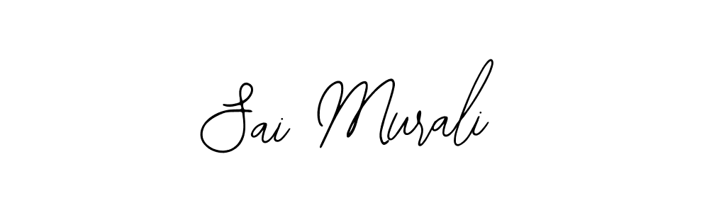 The best way (Bearetta-2O07w) to make a short signature is to pick only two or three words in your name. The name Sai Murali include a total of six letters. For converting this name. Sai Murali signature style 12 images and pictures png