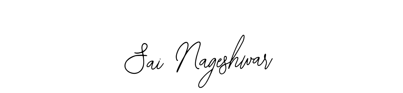 Also we have Sai Nageshwar name is the best signature style. Create professional handwritten signature collection using Bearetta-2O07w autograph style. Sai Nageshwar signature style 12 images and pictures png