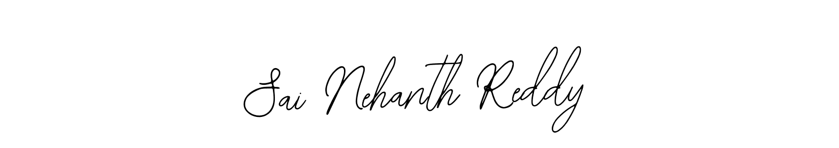 if you are searching for the best signature style for your name Sai Nehanth Reddy. so please give up your signature search. here we have designed multiple signature styles  using Bearetta-2O07w. Sai Nehanth Reddy signature style 12 images and pictures png