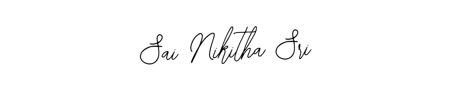 Make a short Sai Nikitha Sri signature style. Manage your documents anywhere anytime using Bearetta-2O07w. Create and add eSignatures, submit forms, share and send files easily. Sai Nikitha Sri signature style 12 images and pictures png