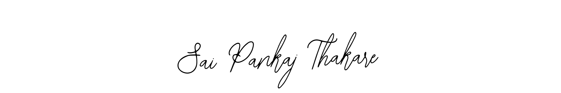 How to make Sai Pankaj Thakare signature? Bearetta-2O07w is a professional autograph style. Create handwritten signature for Sai Pankaj Thakare name. Sai Pankaj Thakare signature style 12 images and pictures png