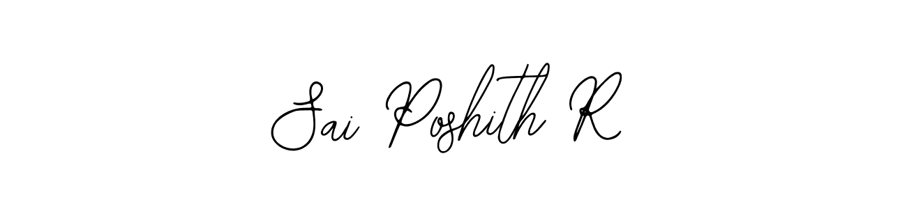 Make a beautiful signature design for name Sai Poshith R. Use this online signature maker to create a handwritten signature for free. Sai Poshith R signature style 12 images and pictures png