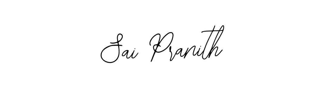 Make a short Sai Pranith signature style. Manage your documents anywhere anytime using Bearetta-2O07w. Create and add eSignatures, submit forms, share and send files easily. Sai Pranith signature style 12 images and pictures png