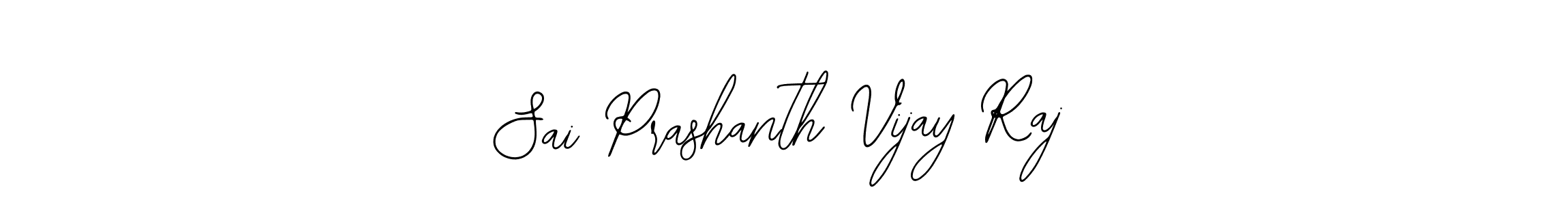 You should practise on your own different ways (Bearetta-2O07w) to write your name (Sai Prashanth Vijay Raj) in signature. don't let someone else do it for you. Sai Prashanth Vijay Raj signature style 12 images and pictures png