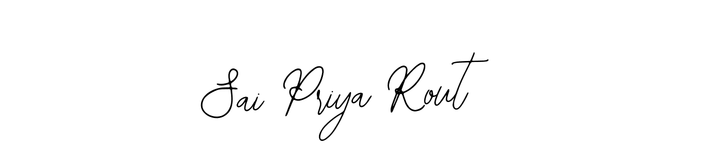 How to make Sai Priya Rout signature? Bearetta-2O07w is a professional autograph style. Create handwritten signature for Sai Priya Rout name. Sai Priya Rout signature style 12 images and pictures png