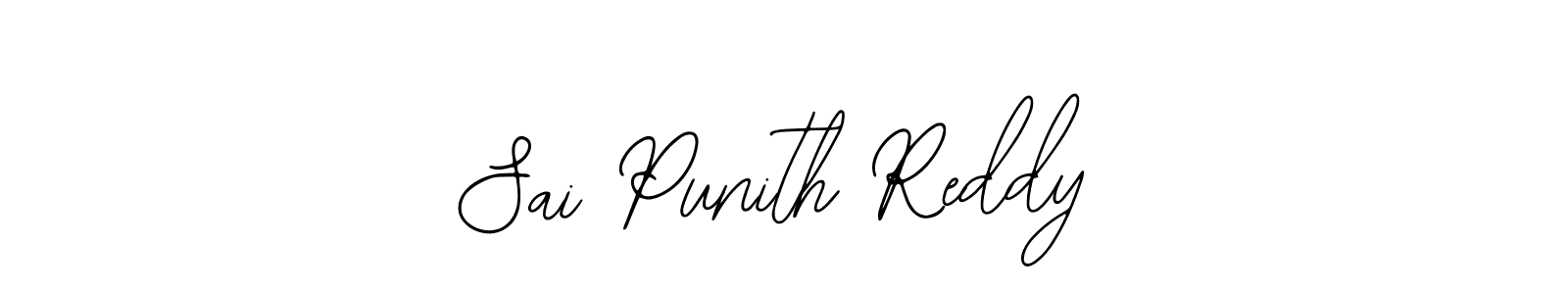 Design your own signature with our free online signature maker. With this signature software, you can create a handwritten (Bearetta-2O07w) signature for name Sai Punith Reddy. Sai Punith Reddy signature style 12 images and pictures png