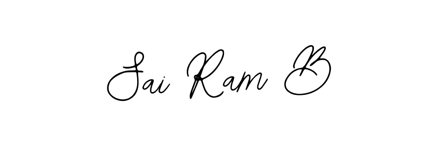 Once you've used our free online signature maker to create your best signature Bearetta-2O07w style, it's time to enjoy all of the benefits that Sai Ram B name signing documents. Sai Ram B signature style 12 images and pictures png