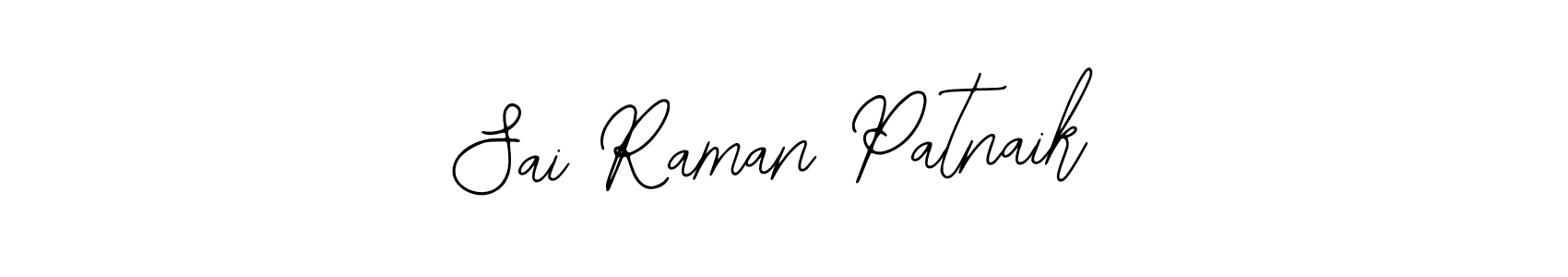 The best way (Bearetta-2O07w) to make a short signature is to pick only two or three words in your name. The name Sai Raman Patnaik include a total of six letters. For converting this name. Sai Raman Patnaik signature style 12 images and pictures png