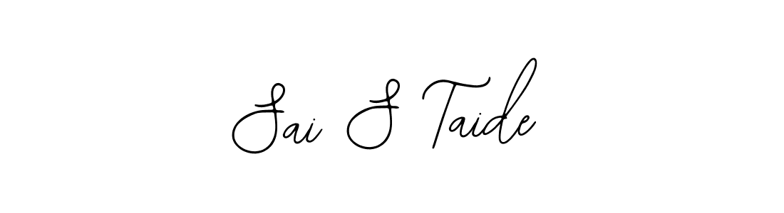 You can use this online signature creator to create a handwritten signature for the name Sai S Taide. This is the best online autograph maker. Sai S Taide signature style 12 images and pictures png