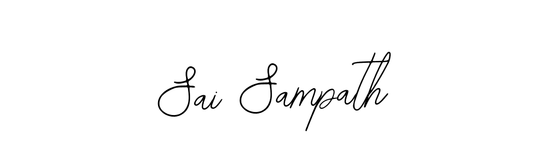 Create a beautiful signature design for name Sai Sampath. With this signature (Bearetta-2O07w) fonts, you can make a handwritten signature for free. Sai Sampath signature style 12 images and pictures png