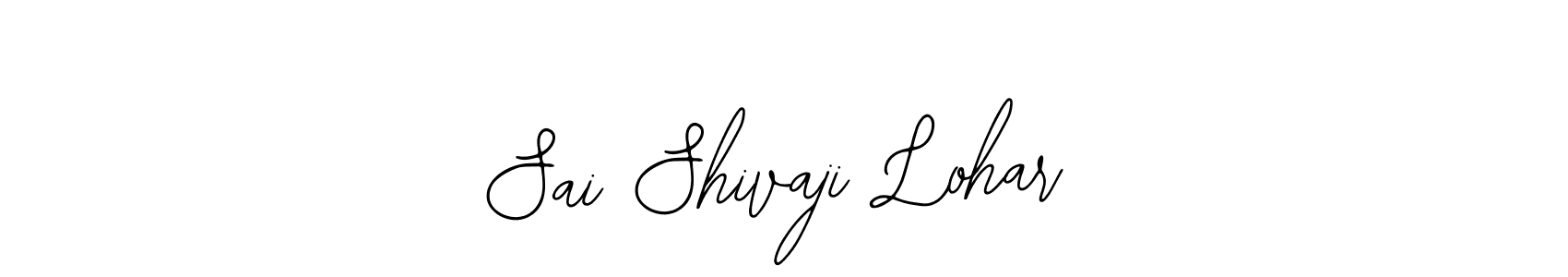 if you are searching for the best signature style for your name Sai Shivaji Lohar. so please give up your signature search. here we have designed multiple signature styles  using Bearetta-2O07w. Sai Shivaji Lohar signature style 12 images and pictures png