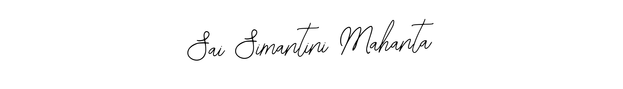 Make a short Sai Simantini Mahanta signature style. Manage your documents anywhere anytime using Bearetta-2O07w. Create and add eSignatures, submit forms, share and send files easily. Sai Simantini Mahanta signature style 12 images and pictures png