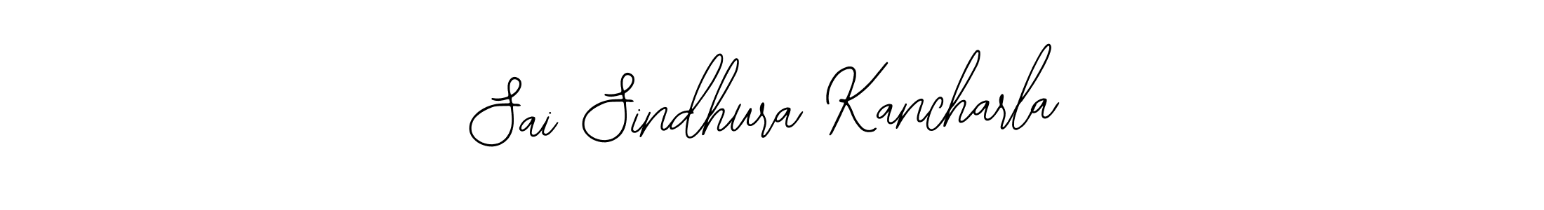 Also we have Sai Sindhura Kancharla name is the best signature style. Create professional handwritten signature collection using Bearetta-2O07w autograph style. Sai Sindhura Kancharla signature style 12 images and pictures png