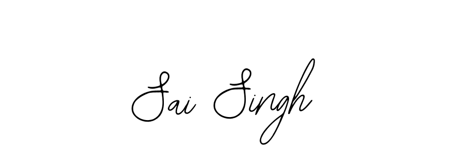 How to Draw Sai Singh signature style? Bearetta-2O07w is a latest design signature styles for name Sai Singh. Sai Singh signature style 12 images and pictures png