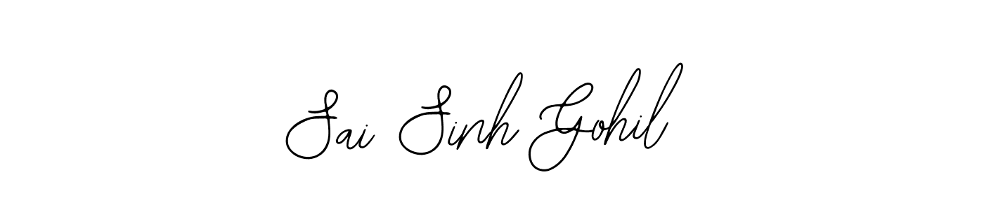 How to Draw Sai Sinh Gohil signature style? Bearetta-2O07w is a latest design signature styles for name Sai Sinh Gohil. Sai Sinh Gohil signature style 12 images and pictures png