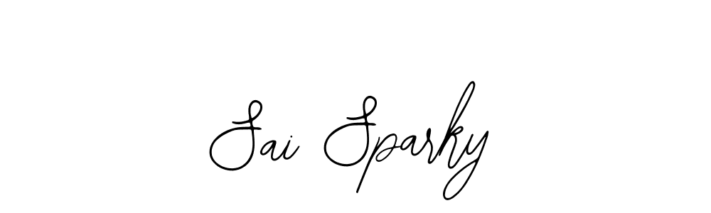 How to make Sai Sparky signature? Bearetta-2O07w is a professional autograph style. Create handwritten signature for Sai Sparky name. Sai Sparky signature style 12 images and pictures png