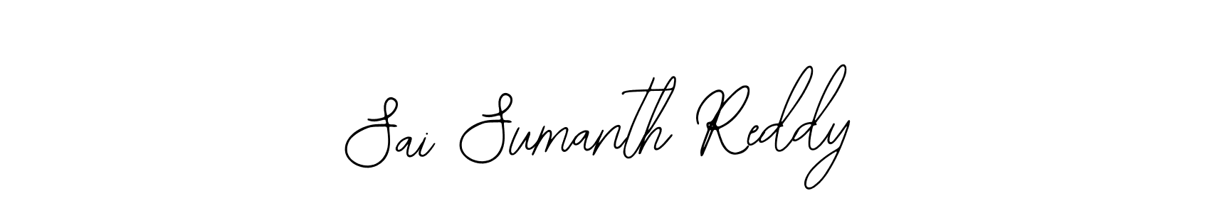 You can use this online signature creator to create a handwritten signature for the name Sai Sumanth Reddy. This is the best online autograph maker. Sai Sumanth Reddy signature style 12 images and pictures png