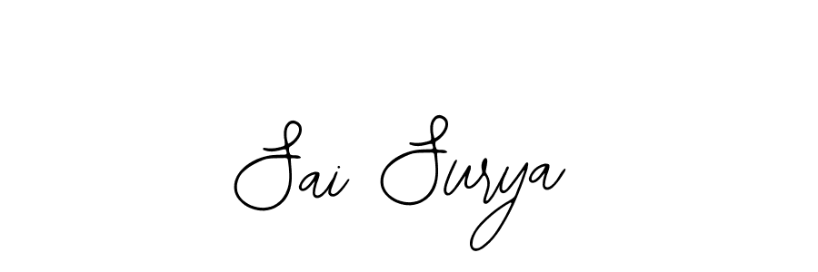 It looks lik you need a new signature style for name Sai Surya. Design unique handwritten (Bearetta-2O07w) signature with our free signature maker in just a few clicks. Sai Surya signature style 12 images and pictures png