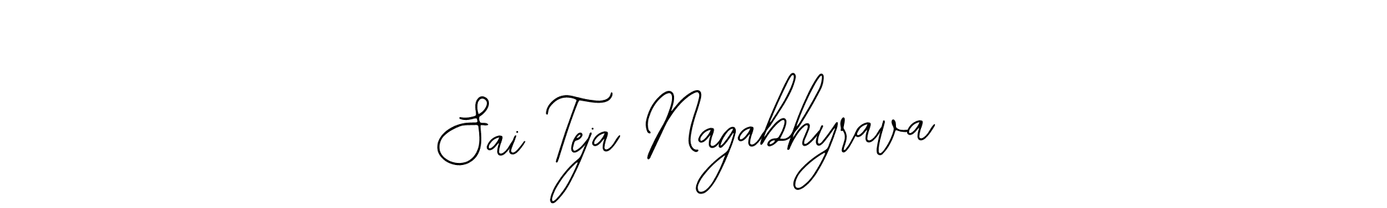 Also we have Sai Teja Nagabhyrava name is the best signature style. Create professional handwritten signature collection using Bearetta-2O07w autograph style. Sai Teja Nagabhyrava signature style 12 images and pictures png