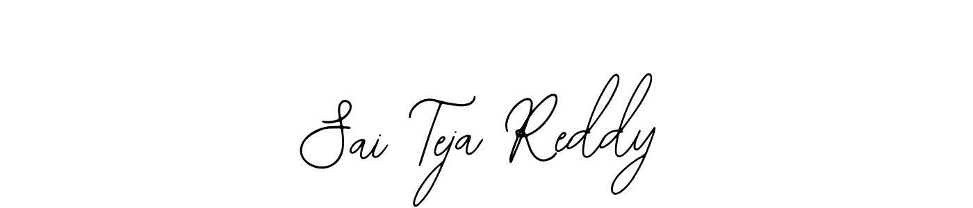 How to make Sai Teja Reddy name signature. Use Bearetta-2O07w style for creating short signs online. This is the latest handwritten sign. Sai Teja Reddy signature style 12 images and pictures png