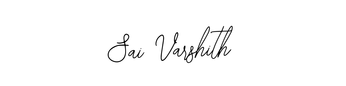 Create a beautiful signature design for name Sai Varshith. With this signature (Bearetta-2O07w) fonts, you can make a handwritten signature for free. Sai Varshith signature style 12 images and pictures png