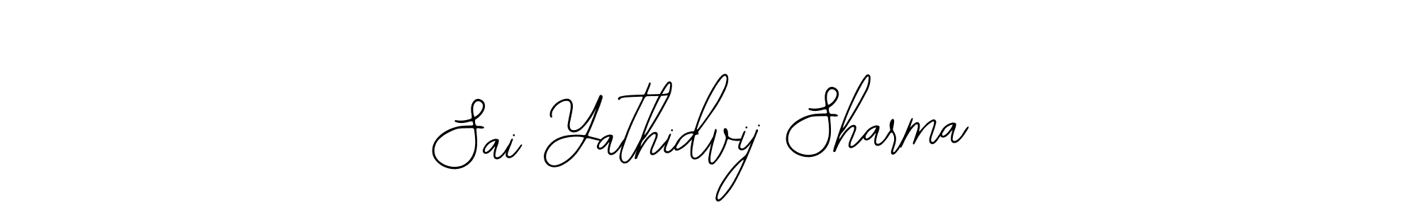 Sai Yathidvij Sharma stylish signature style. Best Handwritten Sign (Bearetta-2O07w) for my name. Handwritten Signature Collection Ideas for my name Sai Yathidvij Sharma. Sai Yathidvij Sharma signature style 12 images and pictures png