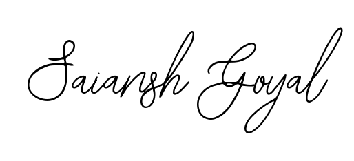 Design your own signature with our free online signature maker. With this signature software, you can create a handwritten (Bearetta-2O07w) signature for name Saiansh Goyal. Saiansh Goyal signature style 12 images and pictures png