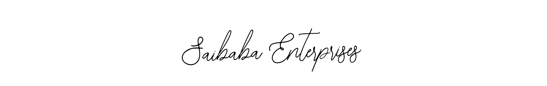 Also You can easily find your signature by using the search form. We will create Saibaba Enterprises name handwritten signature images for you free of cost using Bearetta-2O07w sign style. Saibaba Enterprises signature style 12 images and pictures png