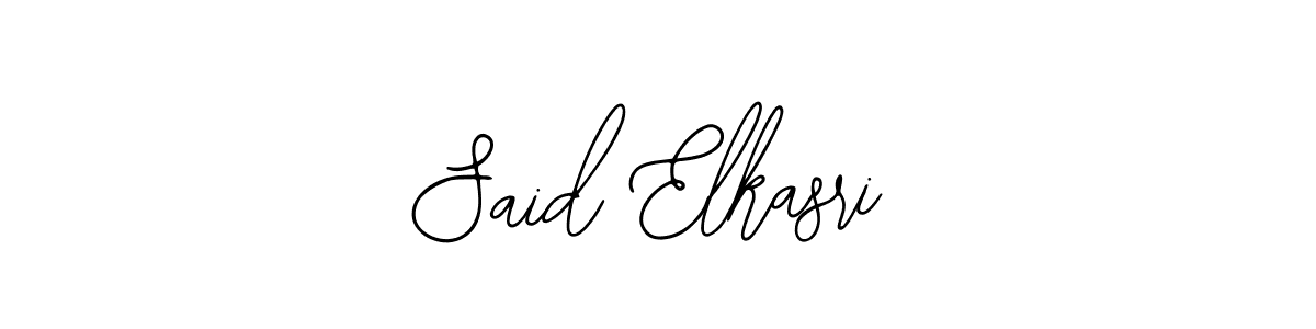 Also we have Said Elkasri name is the best signature style. Create professional handwritten signature collection using Bearetta-2O07w autograph style. Said Elkasri signature style 12 images and pictures png