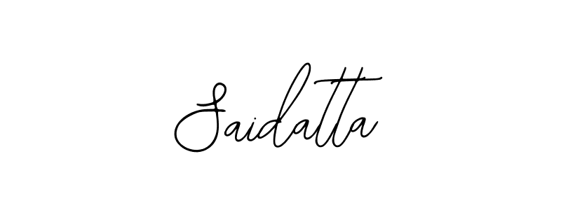 Use a signature maker to create a handwritten signature online. With this signature software, you can design (Bearetta-2O07w) your own signature for name Saidatta. Saidatta signature style 12 images and pictures png