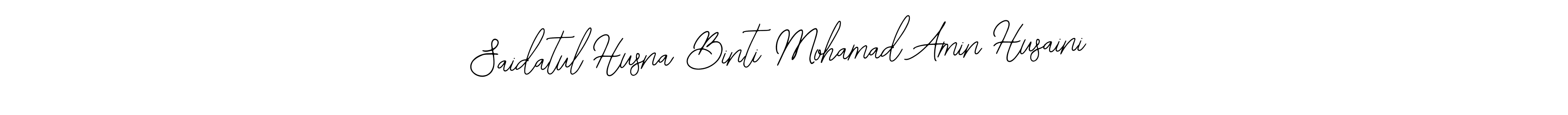 Saidatul Husna Binti Mohamad Amin Husaini stylish signature style. Best Handwritten Sign (Bearetta-2O07w) for my name. Handwritten Signature Collection Ideas for my name Saidatul Husna Binti Mohamad Amin Husaini. Saidatul Husna Binti Mohamad Amin Husaini signature style 12 images and pictures png