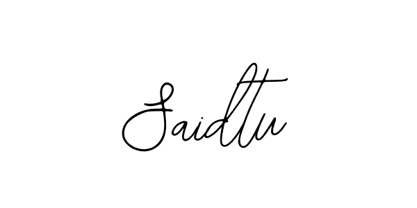 It looks lik you need a new signature style for name Saidtu. Design unique handwritten (Bearetta-2O07w) signature with our free signature maker in just a few clicks. Saidtu signature style 12 images and pictures png