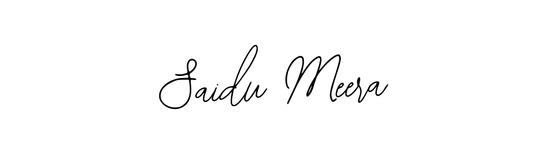 Use a signature maker to create a handwritten signature online. With this signature software, you can design (Bearetta-2O07w) your own signature for name Saidu Meera. Saidu Meera signature style 12 images and pictures png