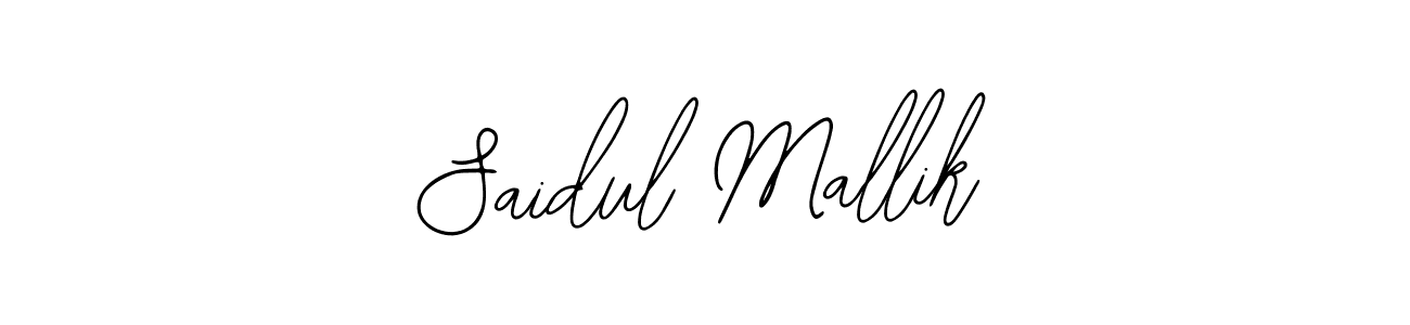 Make a beautiful signature design for name Saidul Mallik. With this signature (Bearetta-2O07w) style, you can create a handwritten signature for free. Saidul Mallik signature style 12 images and pictures png