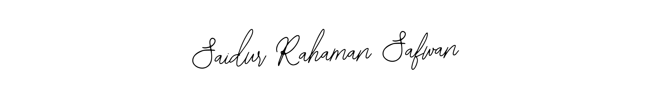 Create a beautiful signature design for name Saidur Rahaman Safwan. With this signature (Bearetta-2O07w) fonts, you can make a handwritten signature for free. Saidur Rahaman Safwan signature style 12 images and pictures png