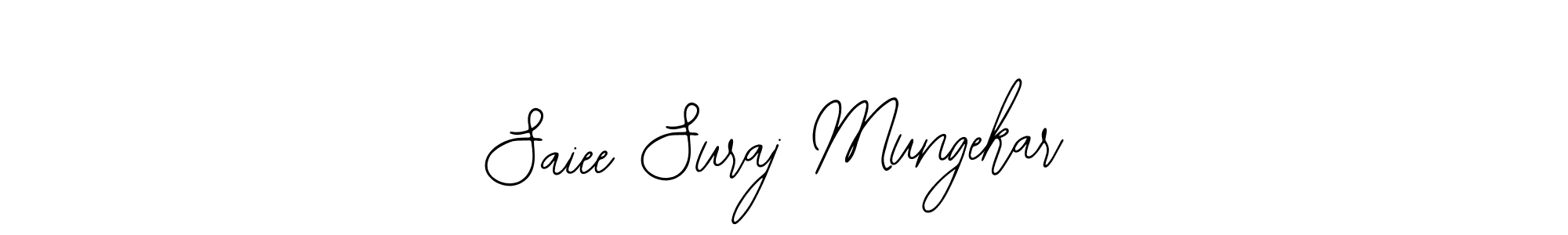 Saiee Suraj Mungekar stylish signature style. Best Handwritten Sign (Bearetta-2O07w) for my name. Handwritten Signature Collection Ideas for my name Saiee Suraj Mungekar. Saiee Suraj Mungekar signature style 12 images and pictures png