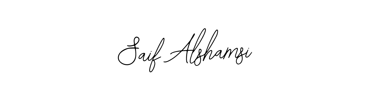 It looks lik you need a new signature style for name Saif Alshamsi. Design unique handwritten (Bearetta-2O07w) signature with our free signature maker in just a few clicks. Saif Alshamsi signature style 12 images and pictures png