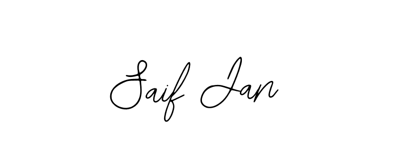 Also You can easily find your signature by using the search form. We will create Saif Jan name handwritten signature images for you free of cost using Bearetta-2O07w sign style. Saif Jan signature style 12 images and pictures png